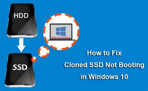 clone windows 10 to ssd not booting|make cloned drive bootable.